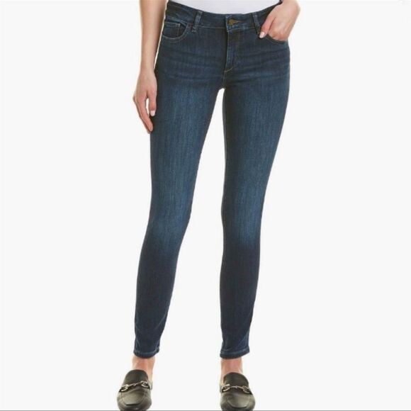 DL1961 Women’s Florence Mid Rise Instasculpt Skinny In Albany Wash Size 25 - Picture 1 of 8